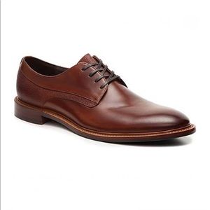 New Men’s Aston Grey Adayde Oxford Cognac Shoes